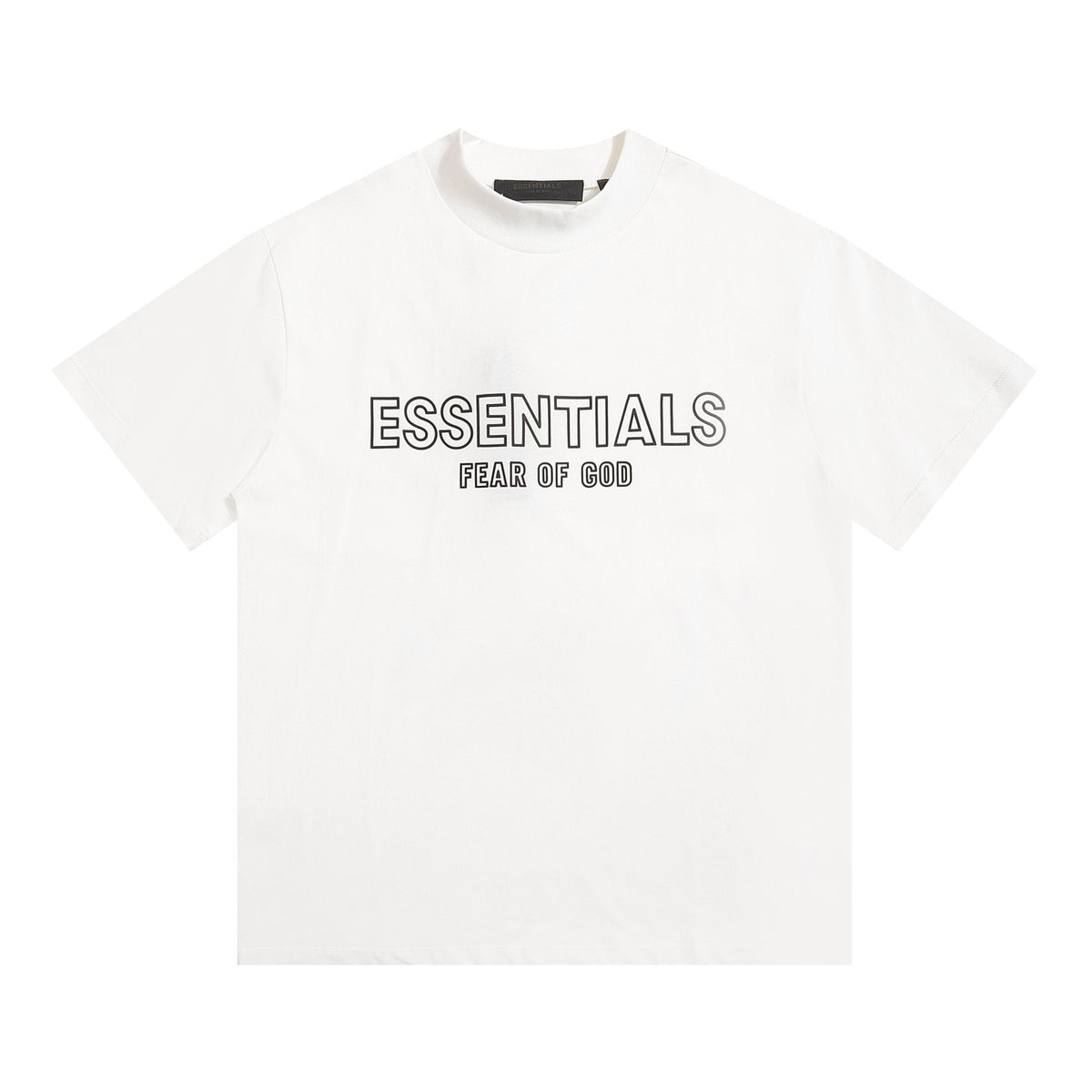 Fear of God Essentials Cutout Logo Short-Sleeve T-Shirt — front